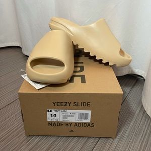 Adidas Yeezy Slide Desert Sand Size 10 (FW6344) Yeezy Supply